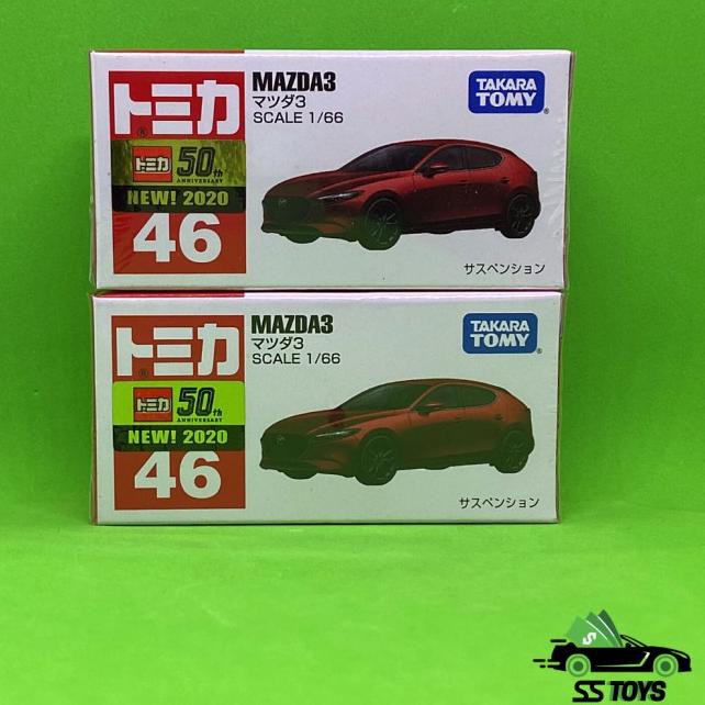 TOMICA Miếng Dán Trang Trí Xe Hơi Mazda 3 No. 46 (2020)