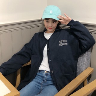 Áo khoác Cardigan nam-nữ Hàn Quốc chất đep, 2 màu Xanh than, be