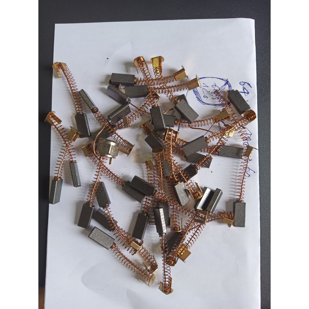 1 chổi than máy hàn liên tục, chổi than máy hàn miệng túi nylon liên tục