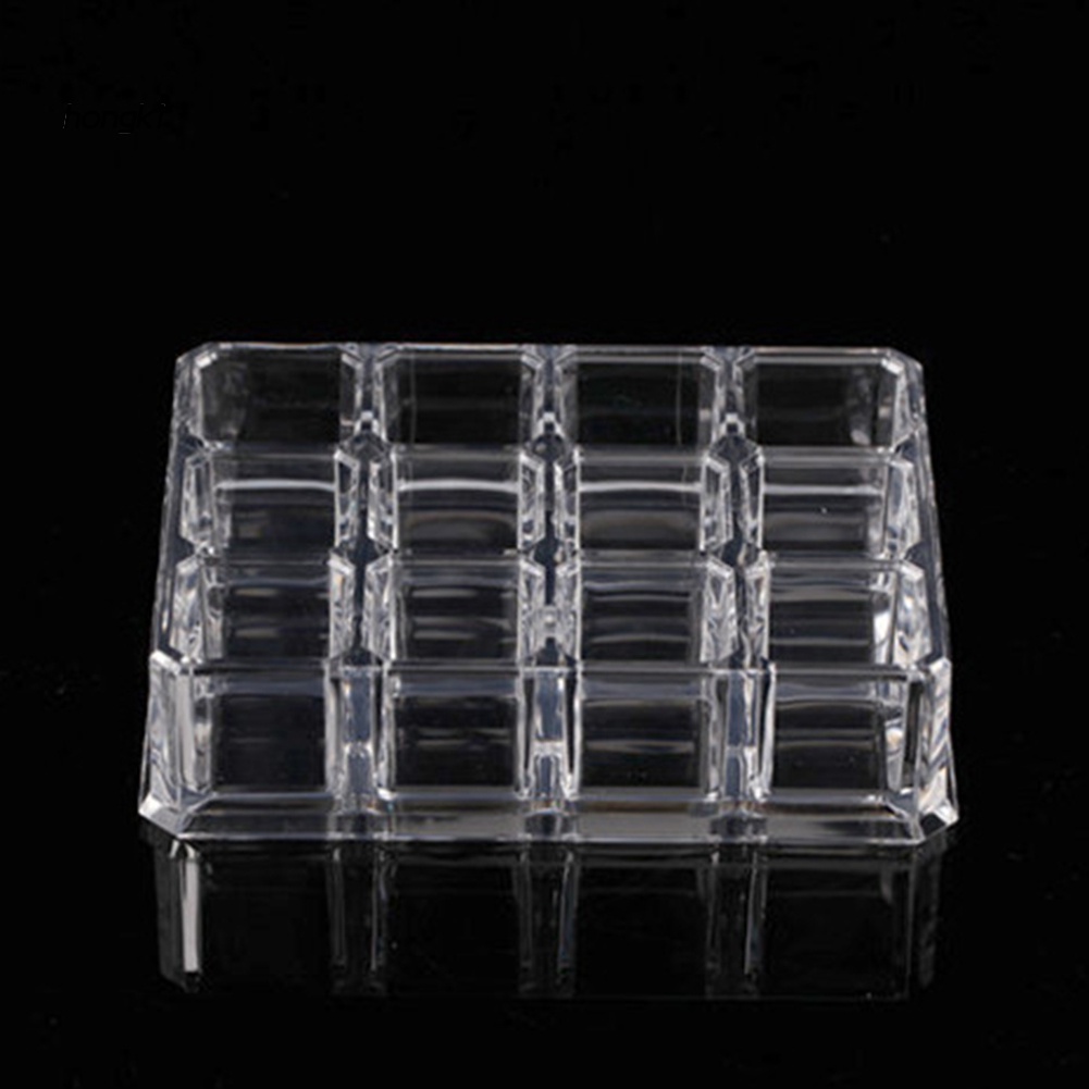 [Hàng mới về] Hộp đựng son môi 12 ô bằng acrylic trong suốt tiện dụng