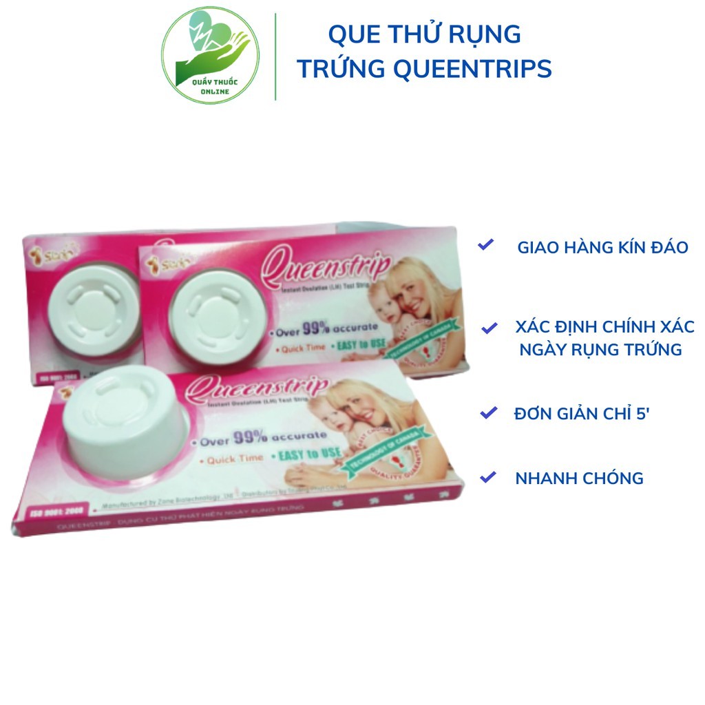 QUE THỬ RỤNG TRỨNG CHÍNH XÁC COMBO 5 QUE