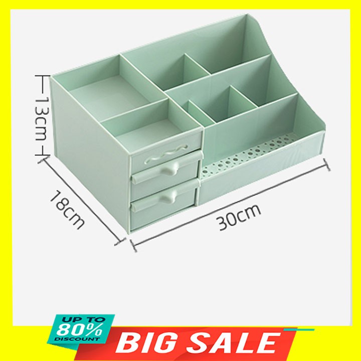 Kệ để mỹ phẩm mini có ngăn kéo 13x18x30cm