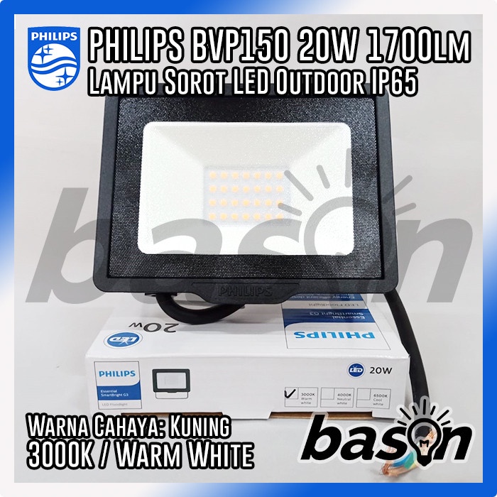 Bóng Đèn LED Philips BVP150 20W 1700LM 220V SWB - IP65