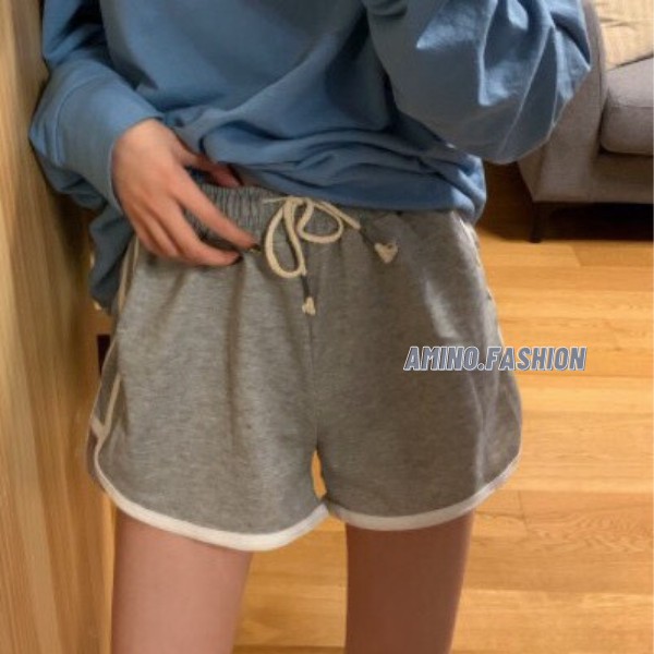 Quần đùi nữ phối túi sọc chạy viền mặc nhà, tập GYM chất thun cotton mặc mát, thoải mái | BigBuy360 - bigbuy360.vn