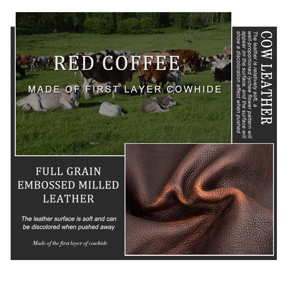 Túi đeo chéo CONTACT'S bằng da thật nhỏ nhắn thời trang dành cho nam