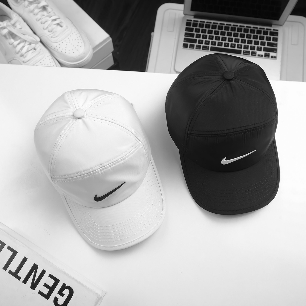 Nón lưỡi trai CAP NIKE SWOOSH 2022 • Chất liệu Dù 2 lớp chính hãng • Khoá dán xịn , logo thêu, 2 màu