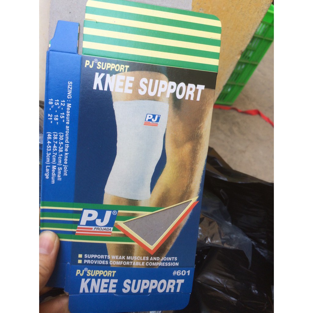 1 chiếc Băng Bảo Vệ Đầu Gối PJ Kne Support 601- Chất Lượng Cao, Không Bai Dão Xù