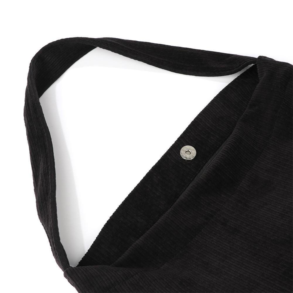 Túi Xách Tay Đeo Vai Dung Tích Lớn Bằng Vải Nhung Kẻ