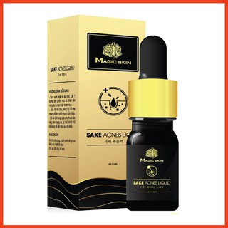 Serum Mụn Không Sưng Cốt Rượu Sake Sake Acnes Liquid Magic Skin