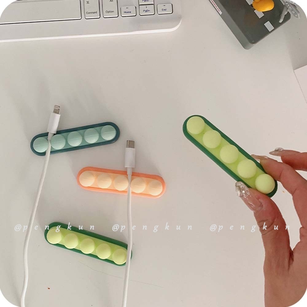 Dụng Cụ Sắp Xếp Dây Cáp Bằng silicone Tiện Dụng