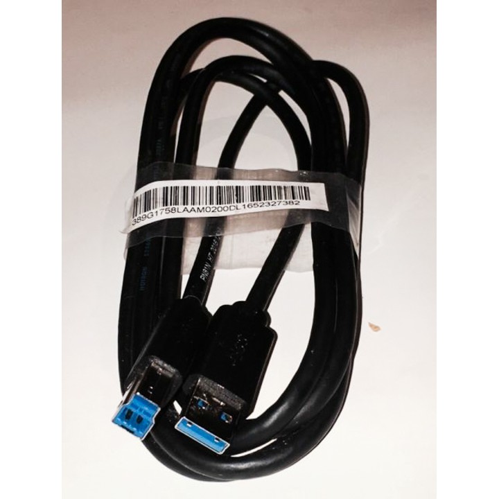 Cáp máy tính đồng bộGenuine 5x Del - Cáp USB 3.0 Genuine 5x Dell 1.8m  Type A to B Cable Black for Monitor PN81N | BigBuy360 - bigbuy360.vn