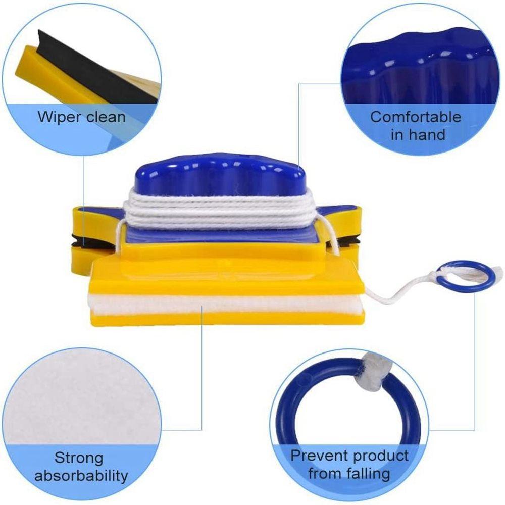 Bàn Chải Hai Mặt Vệ Sinh Kính Bể Cá Tiện Dụng