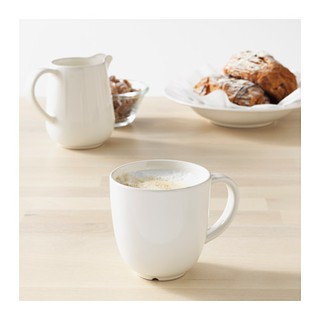 Cốc Sứ Màu Trắng VARDAGEN IKEA