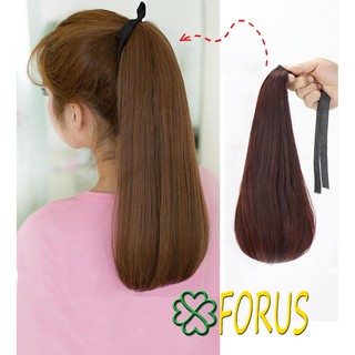 Tóc cột giả đuôi cúp 40cm 💖FREESHIP💖 buộc tóc giả, tóc buộc giả, tóc giả nữ Sỉ 38k