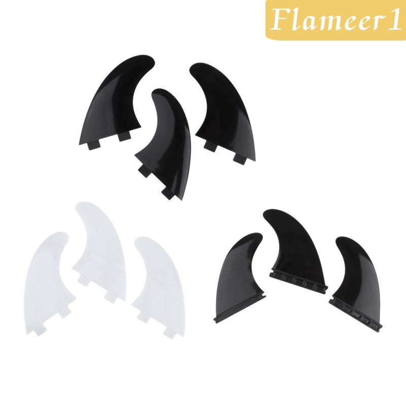 Set 1 / 3 Gậy Ba Chân Bằng Nylon Màu Đen Cho Ván Lướt Sóng