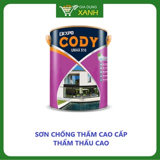 Sơn nước ngoại thất chống thấm cao cấp tuyệt đối - OEXPO CODY UMAX X10 - Màu sắc đa dạng pha màu theo bộ sưu tập 900 màu