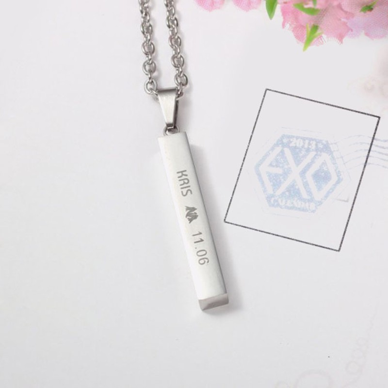 Mặt dây chuyền hình nhóm nhạc KPOP EXO