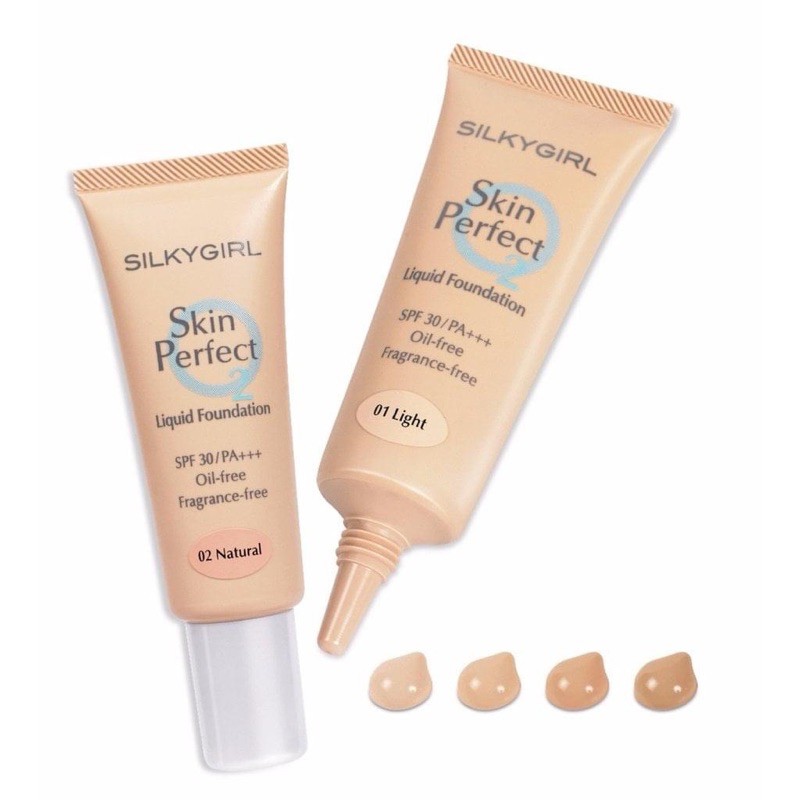 Kem nền Silky girl skin perfect spf30 25ml