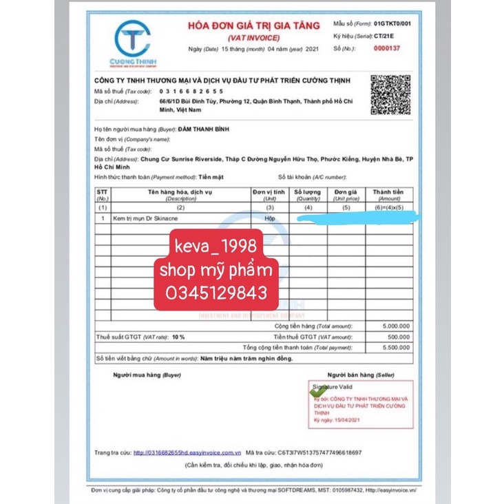 (cam kết chính hãng) SERUM XÓA MỤN THÂM DR.SKIN ACNES | BigBuy360 - bigbuy360.vn