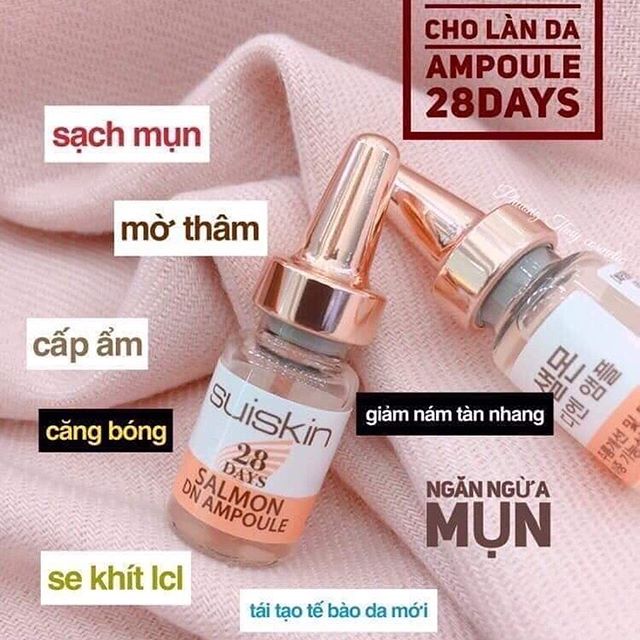 Serum trắng da Suiskin Salmon DN Ampoule Hàn Quốc (28 lọ)