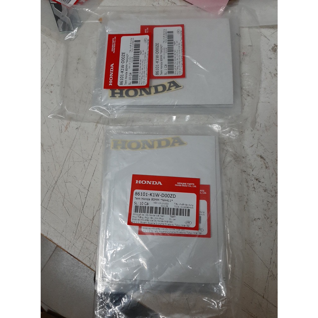 [Mã LIFEXANH03 giảm 10% đơn 500K] tem mặt nạ honda 350 Tem Honda 80MM sh 350 honda