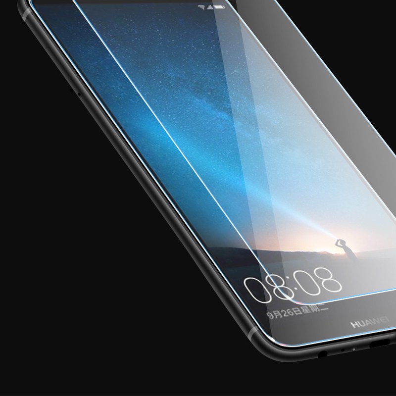 Kính cường lực trong suốt 9H cho điện thoại Huawei Honor 8X Max V9 Play Note 10 V10 magic2 9 8 Lite 6C Pro
