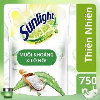 Túi nước rửa chén Sunlight thiên nhiên 750ml