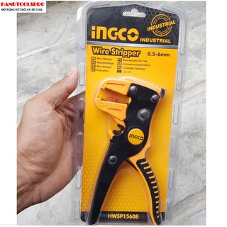 6mm kìm tuốt dây điện mỏ quạ ingco hwsp15608