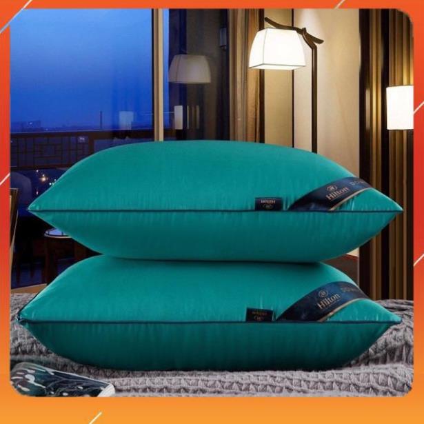 Gối Hilton Cao Cấp Đàn Hồi- Ruột Gối Hơi Nhập Khẩu