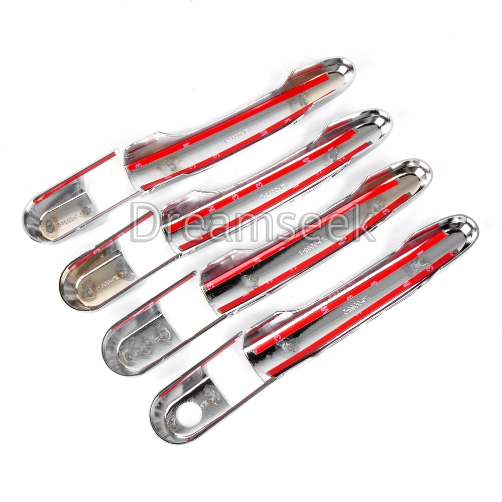 Ốp Viền Mạ Crom Cho Tay Nắm Cửa Xe Hyundai Tucson 04 2005 2006 2007 2008 2009