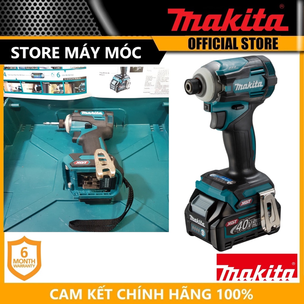 MÁY BẮN VÍT DÙNG PIN 40V MAKITA TD001GZ- HÀNG CHÍNH HÃNG