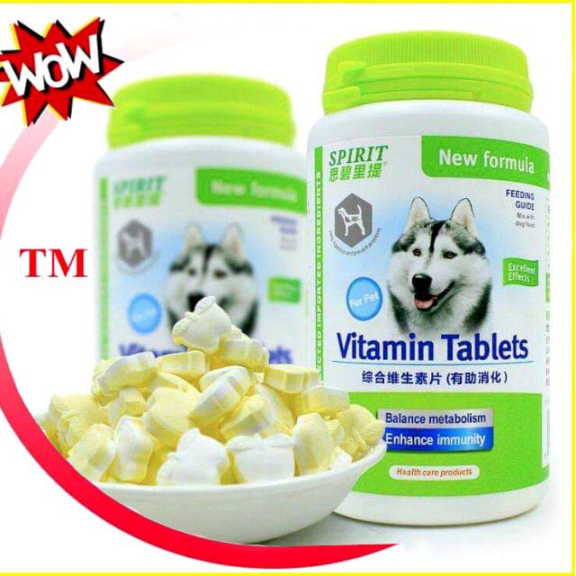 Vitamin cho chó tăng cường miễn dịch, loại bỏ chán ăn HỘP 160 viên