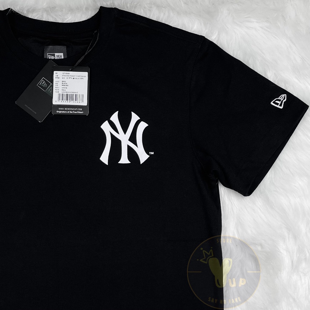 Áo New era x Mlb chính hãng, áo thun unisex, logo ny to phong cách trẻ trung, năng động