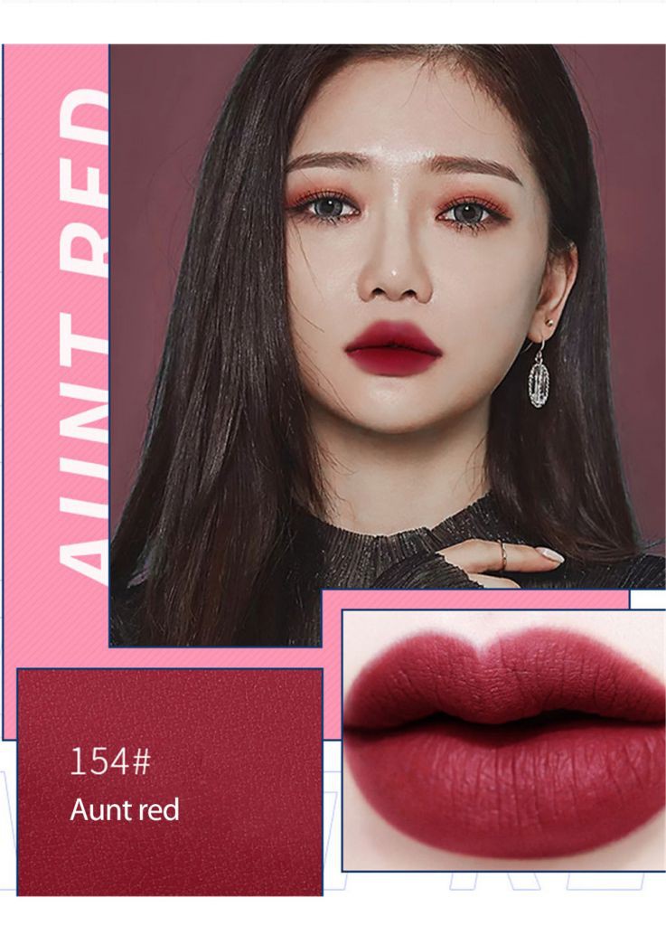 (Hàng Mới Về) Son Kem Lì Chống Thấm Nước Không Phai Cho Nữ | BigBuy360 - bigbuy360.vn