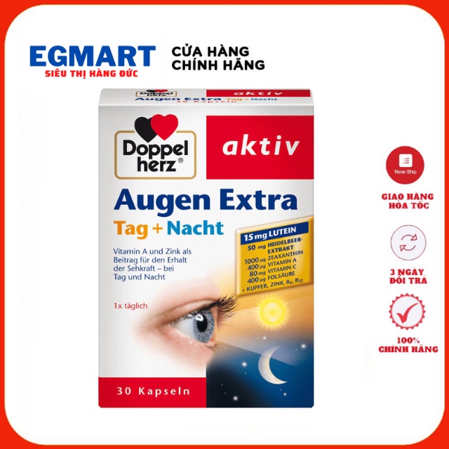 Viên uống Bổ Mắt Augen Extra của Đức