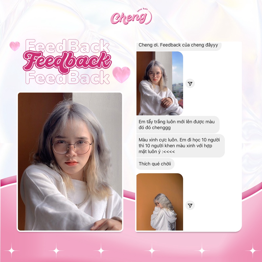 Thuốc Nhuộm Tóc Màu XÁM KHÓI | Chenglovehair, Chenglovehairs
