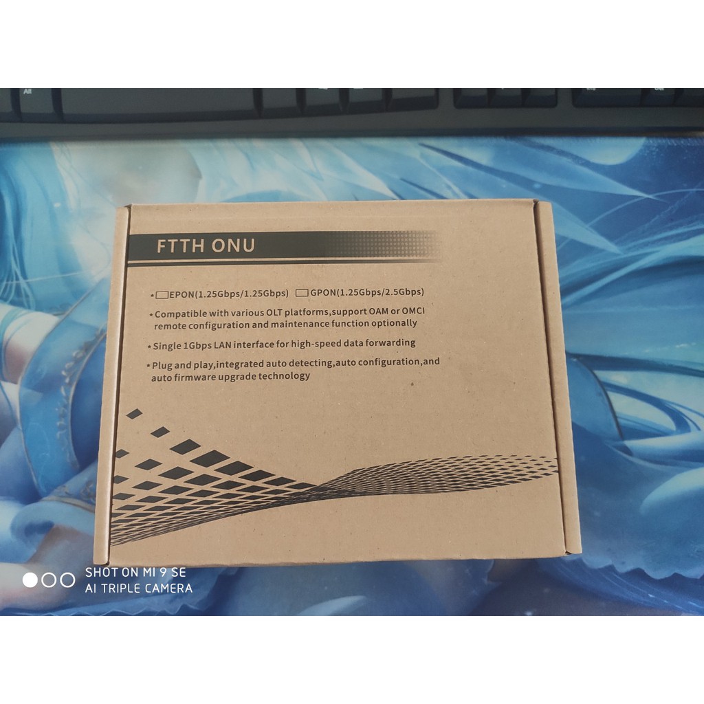 HA401GS CÓ 1 J45 port GE ONU epon onu  là một sản phẩm Ethernet bằng nhựa, với cổng 10 , 100 , 1000BASE  TX