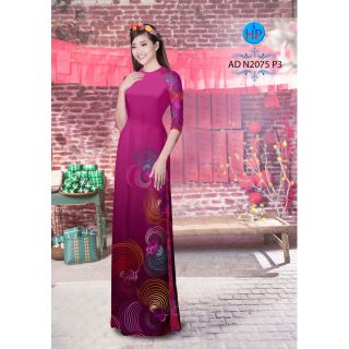 Áo Dài in hoa văn