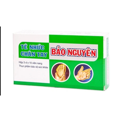 Viên uống tê nhức chân tay Bảo Nguyên Hộp 30 Viên