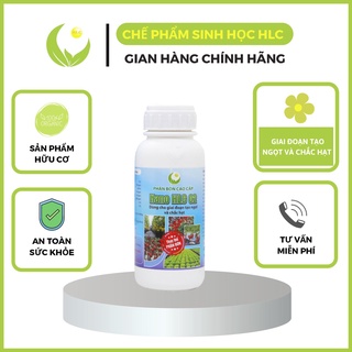 Phân bón cao cấp nano hlc 02 500ml-dùng cho giai đoạn tạo ngọt