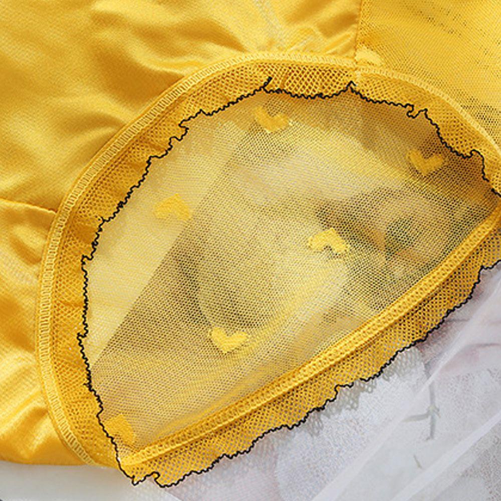 Quần Lót Cotton Thoáng Khí Lưng Vừa Đính Nơ Quyến Rũ Cho Nữ