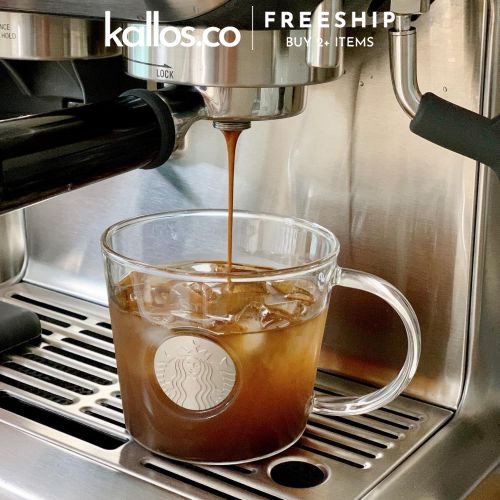 Ly Thuỷ Tinh Starbucks Cherry Blossom, Siren Badge, Urban Spring Milk Glass, Snowman, Anniversary - Kallos Vietnam