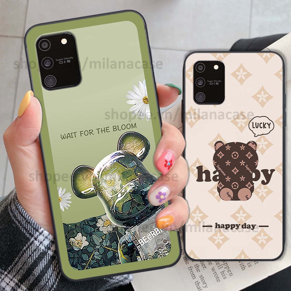 Ốp Samsung S10 Lite gấu be@rBrick gấu Teddy Kaws siêu đẹp, phong cách, cá tính