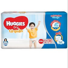 [ ĐỦ SIZE ] Tả quần / Tả dán Huggie M54 L48 XL 42 XXL38 ( MẪU MỚI ĐỆM MÂY 4 CHIỀU )