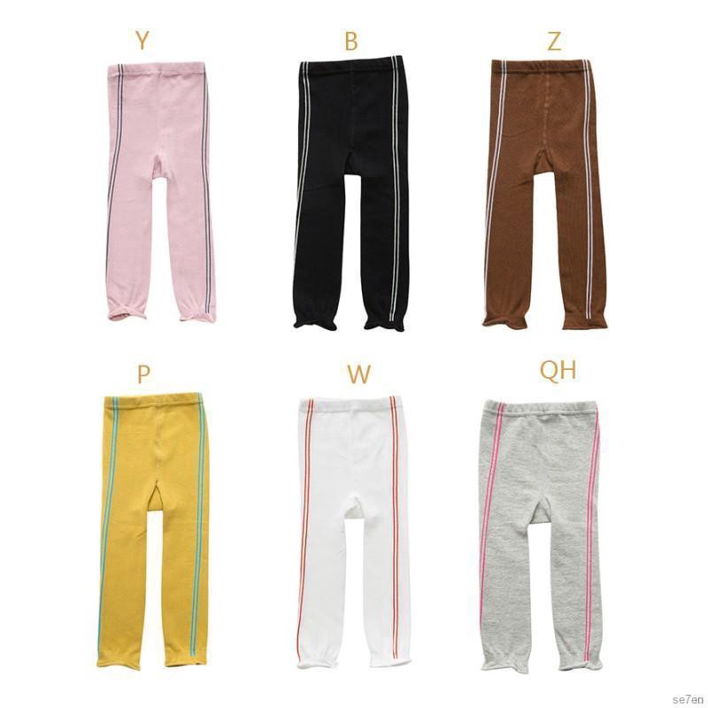 Quần Legging kẻ sọc thời trang cho bé gái