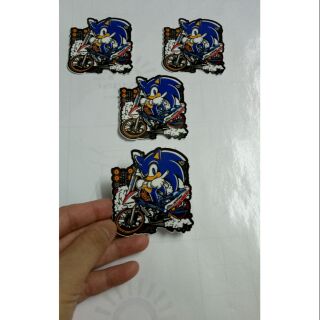 Tem logo lẻ sticker Sonic 10k ba con.