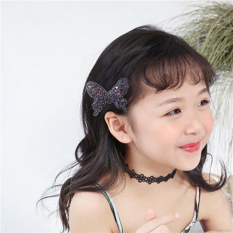 Kẹp tóc hình nơ đáng yêu cho bé gái