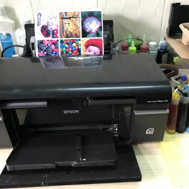 Máy in Epson L800 NC kèm mực dye