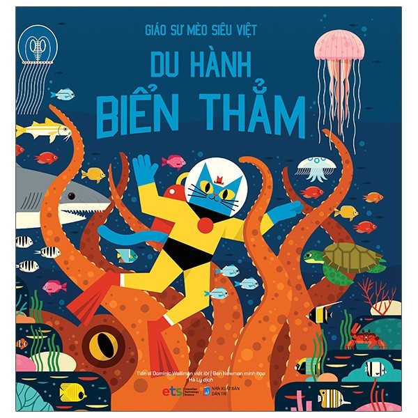 Sách - Giáo Sư Mèo Siêu Việt: Du Hành Biển Thẳm (Bìa cứng)