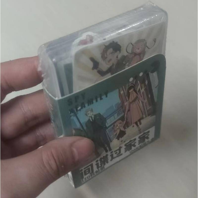Hộp 120 Hình Dán Anime SPYxFAMILY Loid Forger Anya Forger Yor Forger Cho Điện Thoại / Laptop